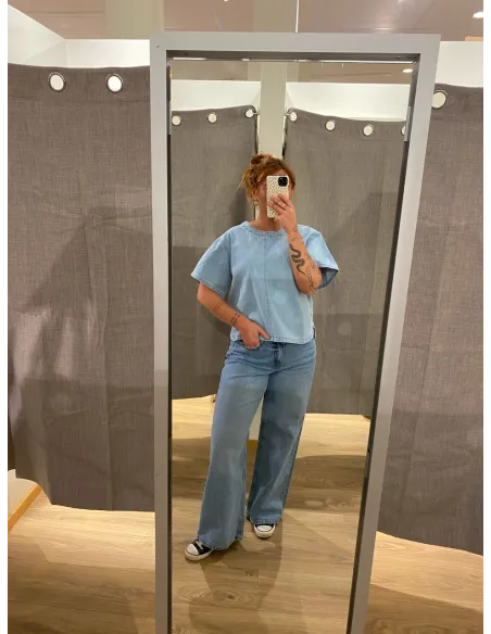 JXMAXINE DENIM TUNIC DENIM