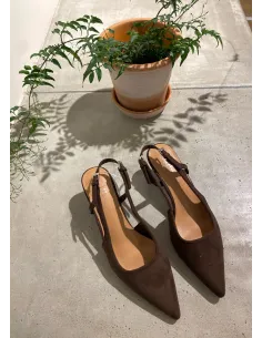 Duffy slingback mocka
