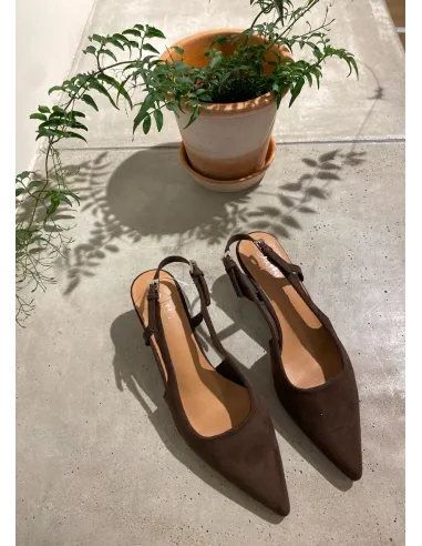 Duffy slingback mocka