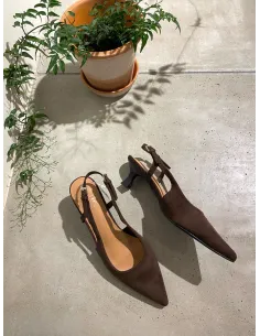 Duffy slingback mocka 2