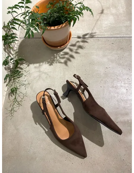 Duffy slingback mocka