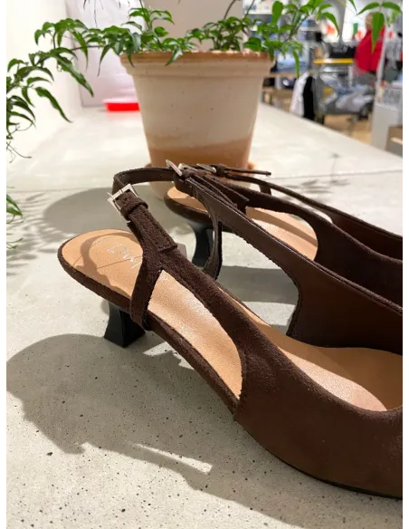 Duffy slingback mocka