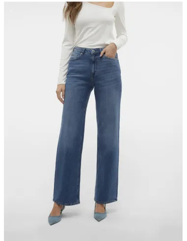 VMTESSA HR WIDE JEANS