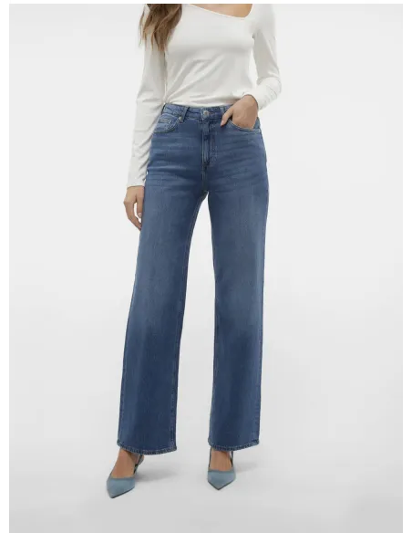 VMTESSA HR WIDE JEANS