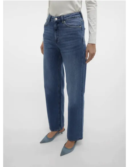 VMTESSA HR WIDE JEANS