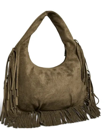 PCFINA FRINGE SHOULDER BAG