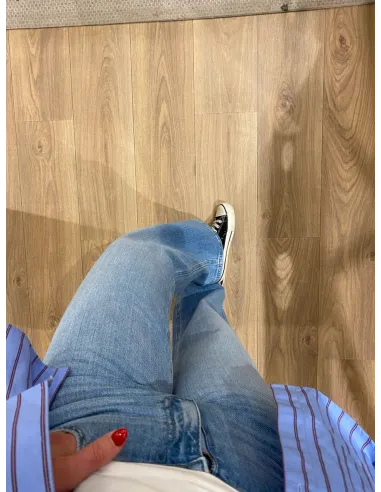 PCSILKE DENIM LIGHT BLUE