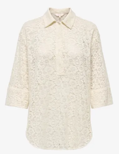 ONLRAO 3/4 LACE SHIRT