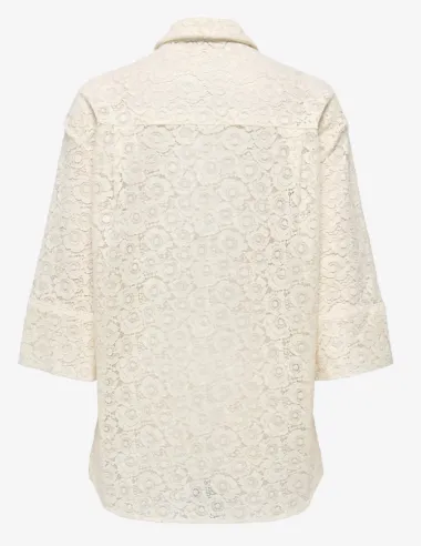 ONLRAO 3/4 LACE SHIRT