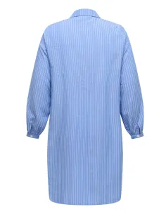 CARDEA 3/4 V-NECK KNEE DRESS STRIPE 2