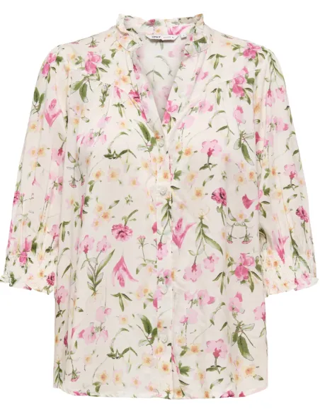 ONLRAYA 3/4 SHIRT WVN NOOS