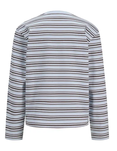 JXSOPHIA BOXY LS STRIPE TEE