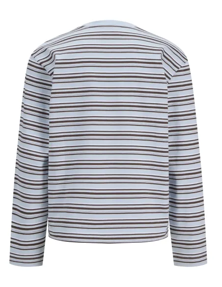JXSOPHIA BOXY LS STRIPE TEE