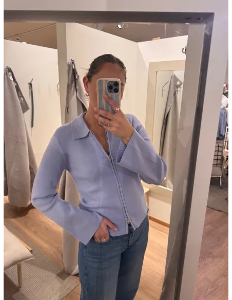 AWHANNA LS KNIT CARDIGAN NOOS