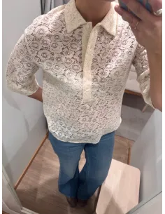 ONLRAO 3/4 LACE SHIRT