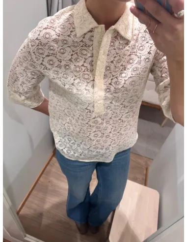 ONLRAO 3/4 LACE SHIRT