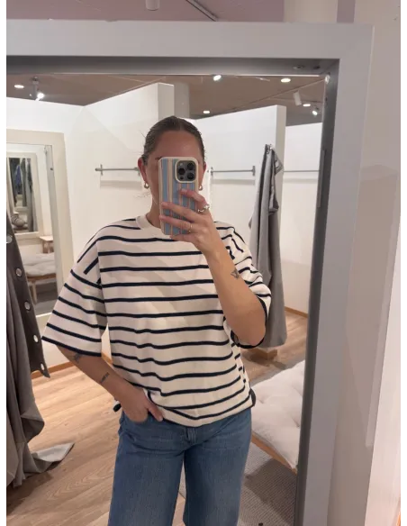 PCGIAN 2/4 BOXY ONECK KNIT