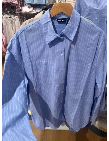 PCMELIA LS LOOSE SHIRT WVN NOOS