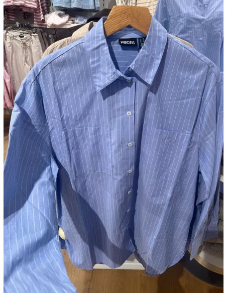 PCMELIA LS LOOSE SHIRT WVN NOOS