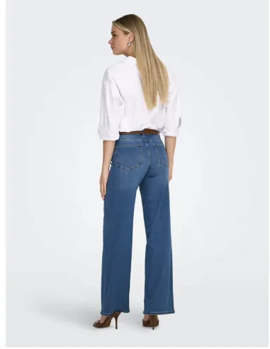 ONLMADISON BLUSH HW WIDE DNM NOOS