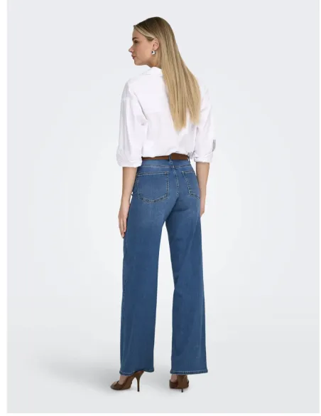 ONLMADISON BLUSH HW WIDE DNM NOOS