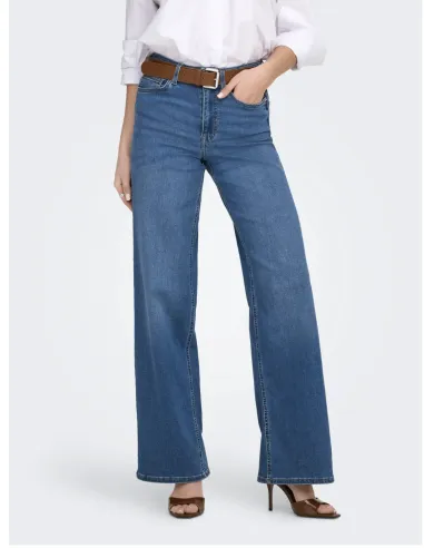 ONLMADISON BLUSH HW WIDE DNM NOOS