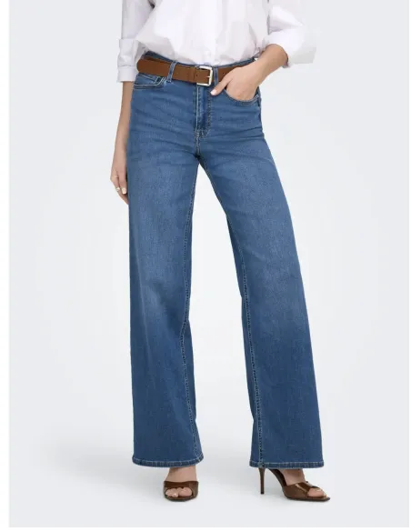 ONLMADISON BLUSH HW WIDE DNM NOOS