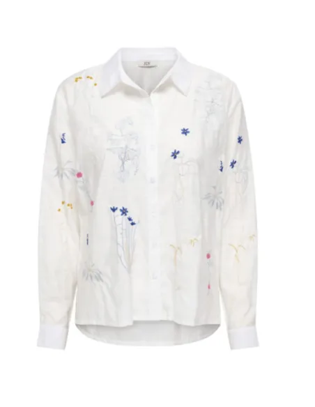 JDYRHEA L/S LOOSE EMBROIDERY SHIRT