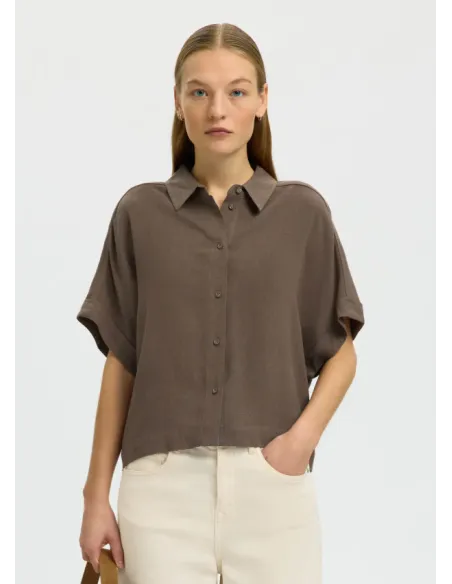 SLWVIVA SS CROPPED SUN SHIRT NOOS