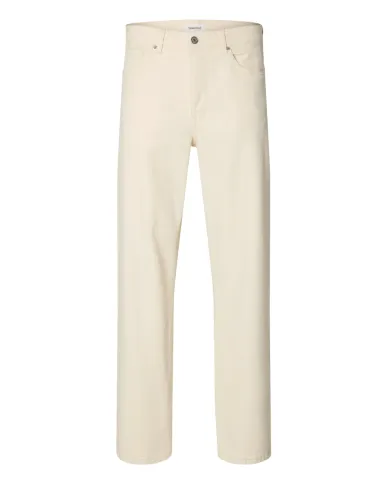 SLH220-LOOSE BEN SUMMER ECRU 611 JEANS