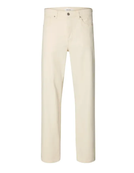 SLH220-LOOSE BEN SUMMER ECRU 611 JEANS