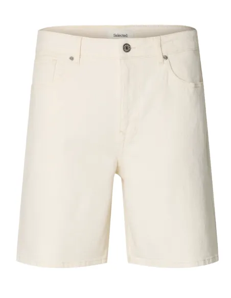 SLMLOOSE ALEX SUMMER ECRU 611 DNM SHORTS
