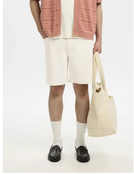 SLMLOOSE ALEX SUMMER ECRU 611 DNM SHORTS