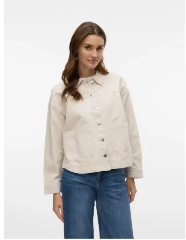 VMJAMIE LS DENIM SHACKET