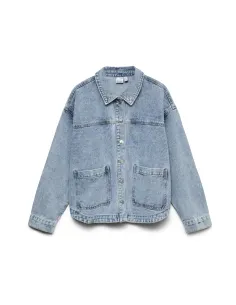 VMJAMIE LS DENIM SHACKET