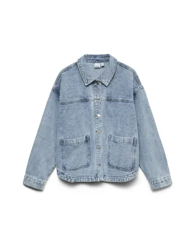 VMJAMIE LS DENIM SHACKET