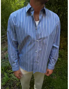 SLHRLXBEN STRIPE LS SHIRT 2