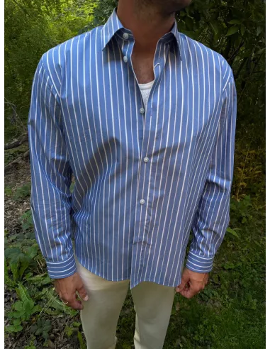SLHRLXBEN STRIPE LS SHIRT
