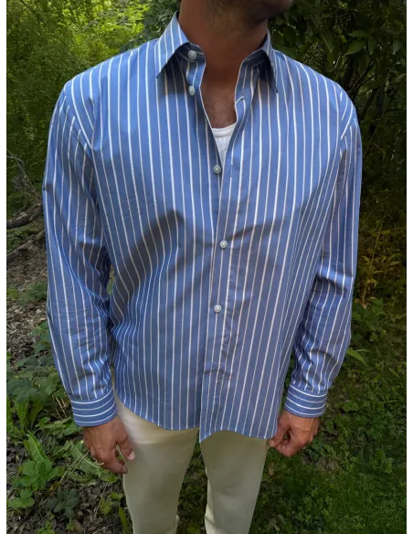SLHRLXBEN STRIPE LS SHIRT