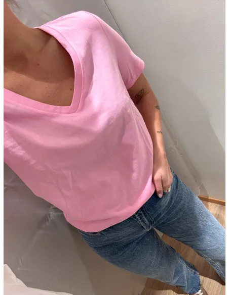 VMPAULINA V-NECK TSHIRT