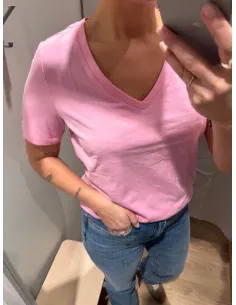 VMPAULINA V-NECK TSHIRT 2