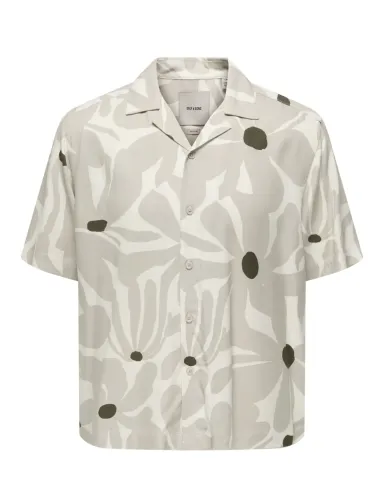 ONSDASH LIFE REG DIG AOP SS RESORT SHIRT
