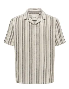 ONSTREV LIFE REG STRUC STRIPE SHIRT 2
