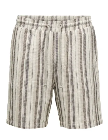 ONSTREV LIFE REG STRU STRIPE SHORTS