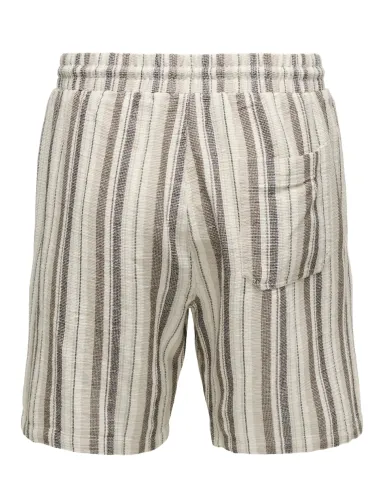ONSTREV LIFE REG STRU STRIPE SHORTS