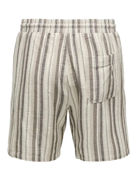 ONSTREV LIFE REG STRU STRIPE SHORTS
