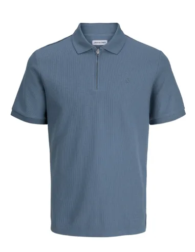 JJEAUSTIN ZIP POLO SS