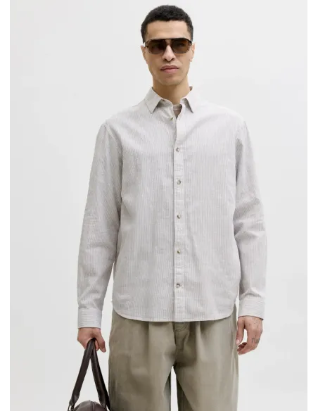 JJESUMMER LINEN BLEND SHIRT
