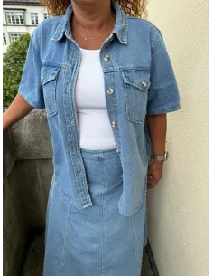 VMSIGGA SS CLR DENIM SHIRT