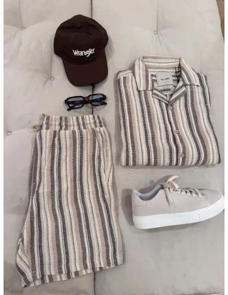 ONSTREV LIFE REG STRUC STRIPE SHIRT